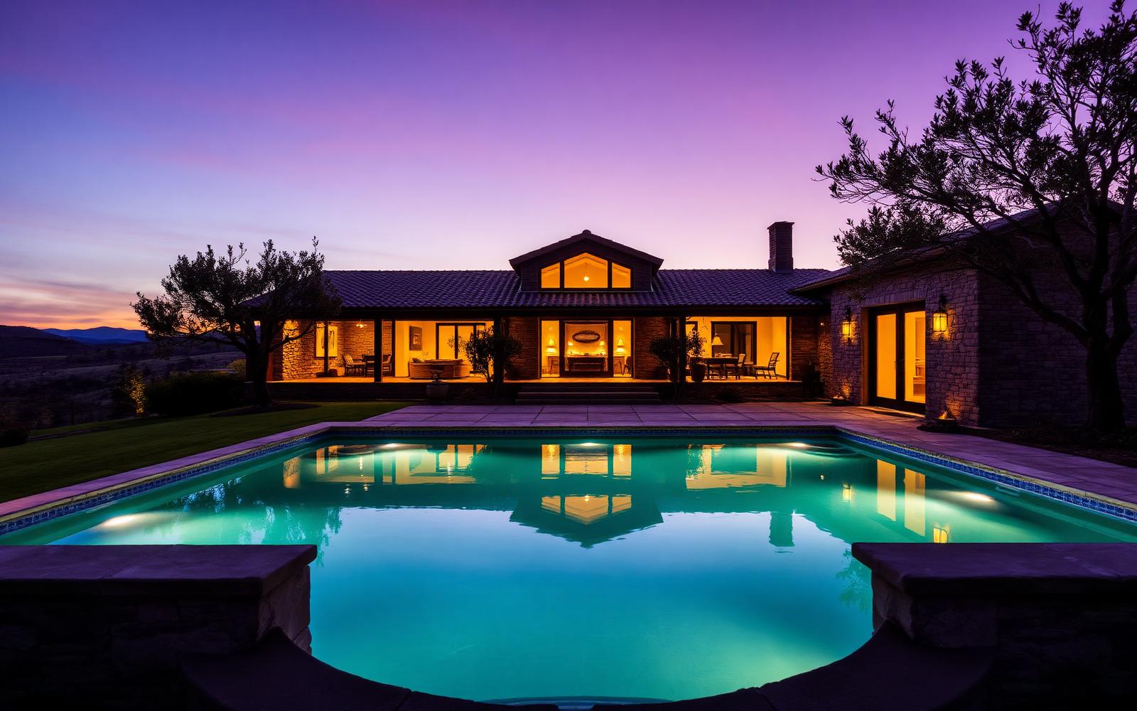 A private villa terrace